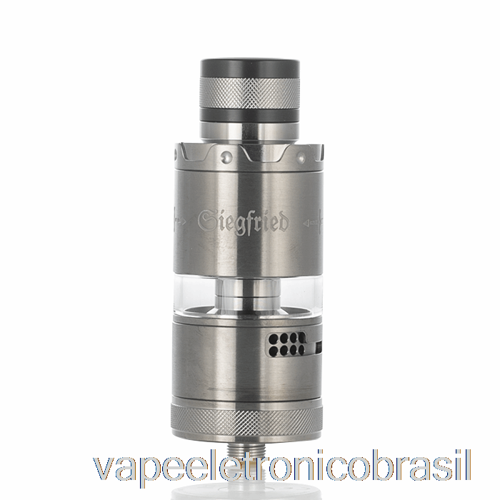 Vape Recarregável Vapefly Siegfried Mesh 25mm Rta Gunmetal